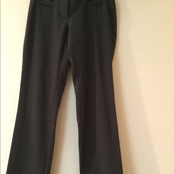 Ann Taylor Loft‎ Dark Gray Pants EUC - Picture 2 of 6